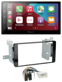 Pioneer USB MP3 DAB 2DIN Bluetooth Autoradio für Fiat Fullback Mitsubishi L200 a