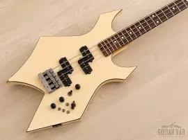 1985 B.C. Rich NJ Series Warlock Bass Nikki Sixx w/ Active Electronics, Japan