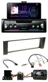 Pioneer USB Lenkrad Bluetooth DAB Autoradio für Audi A4 2000-2004 ISO