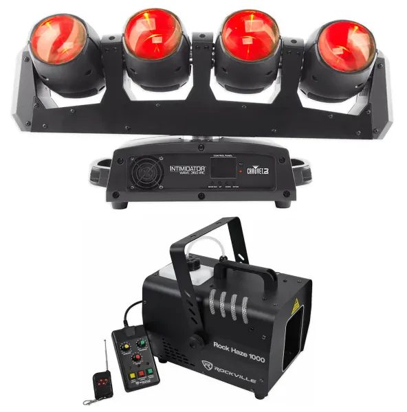 Комплект светового оборудования Chauvet DJ Intimidator Wave 360 IRC + ROCKHAZE 1000