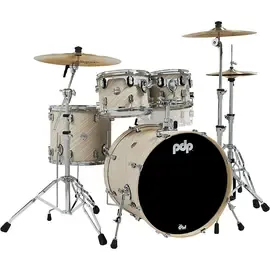 Ударная установка акустическая PDP by DW Concept Maple 4-Piece Shell Pack with Chrome Hardware Twisted Ivory