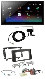 Автомагнитола Pioneer 2DIN DAB MP3 Bluetooth USB для Dacia Duster (с 2021)