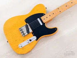 1998 Fender '52 Telecaster TL52-80TX Butterscotch, Near-Mint w/ V Neck, Japan