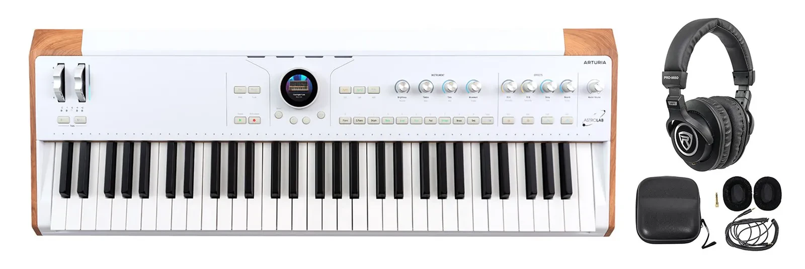 Синтезатор Arturia ASTROLAB 61, MIDI DIN, USB-C (набор) с ПО и наушниками