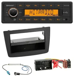 Continental 1DIN USB AUX MP3 Autoradio für Alfa Romeo Mito 955 ab 14 schwarz