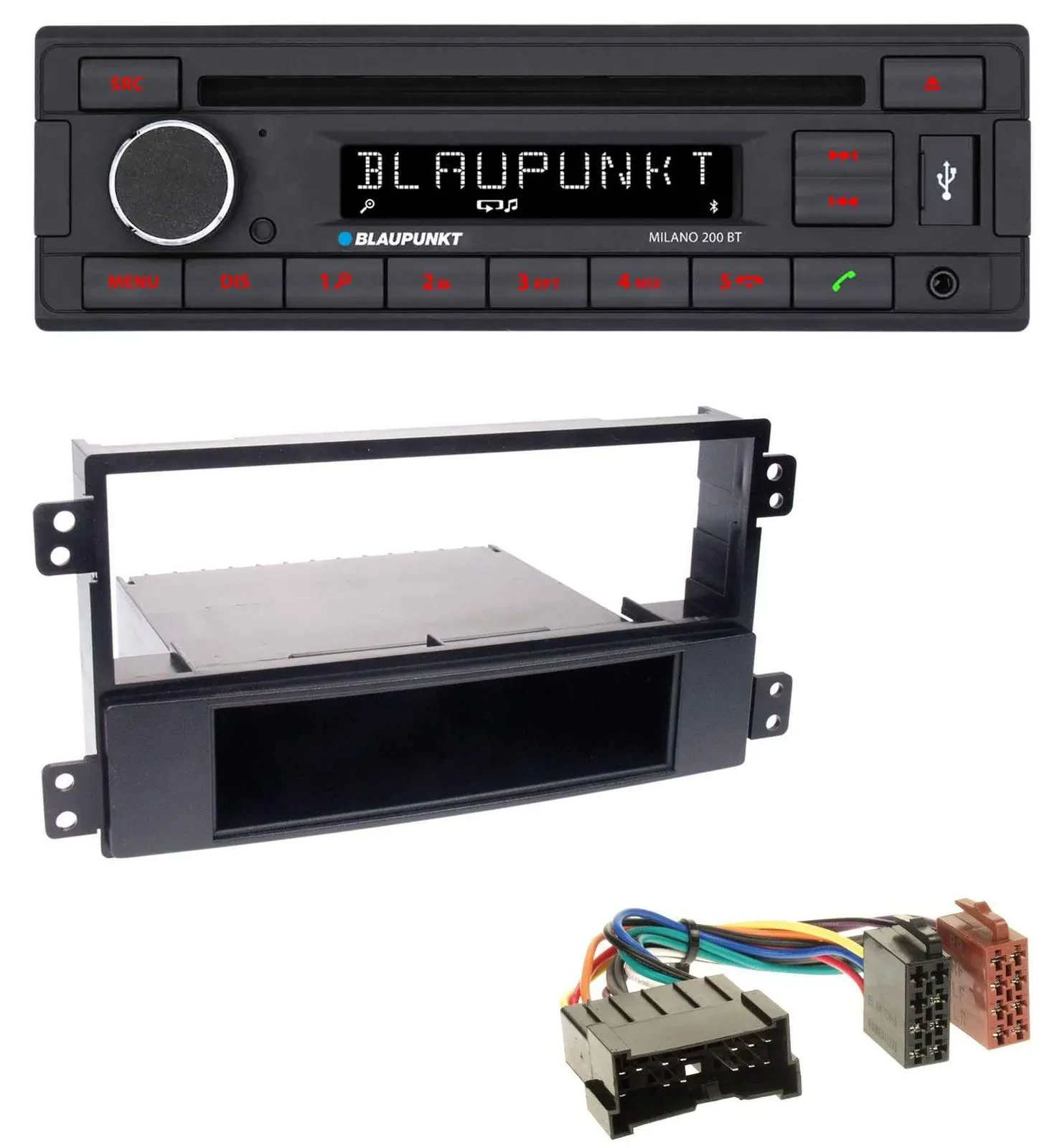 Blaupunkt MP3 USB CD Bluetooth AUX Autoradio für Hyundai Sonata NF 02-05 schwarz