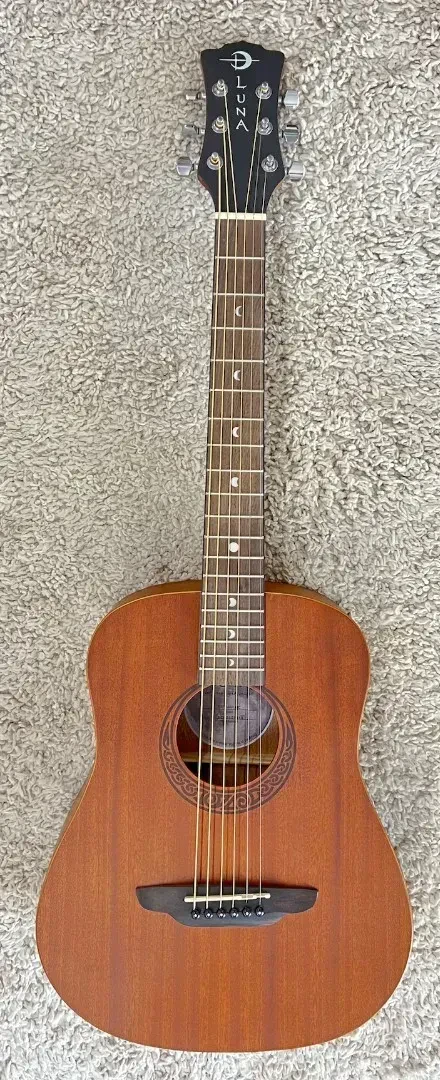 Электроакустическая гитара Luna Guitars SAFMAHGC Safari Mahogany
