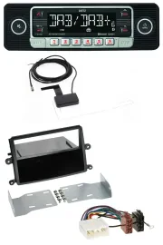 Dietz DAB Bluetooth USB MP3 Autoradio für Mitsubishi L200 (KAOT, ab 2006)