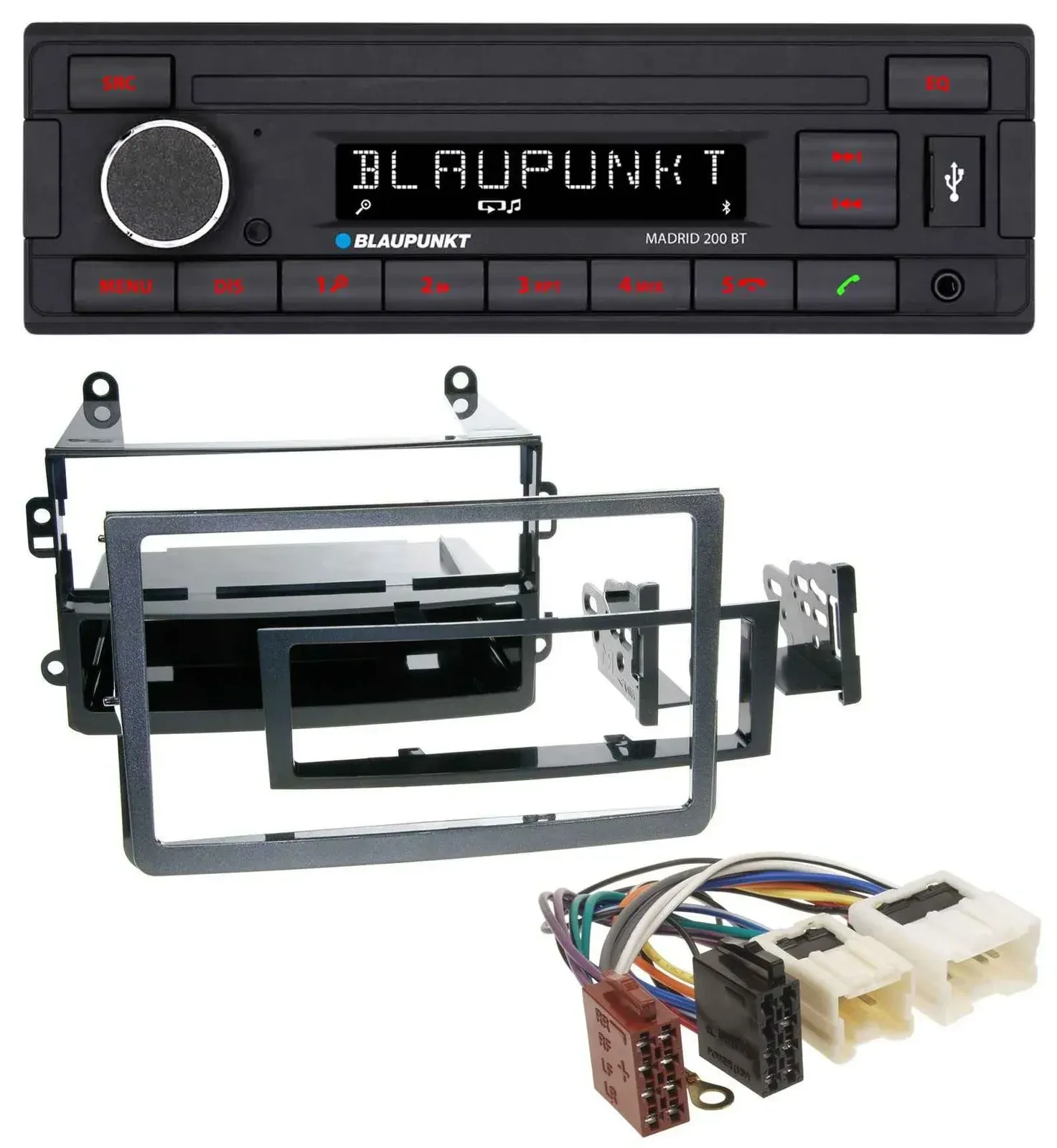 Blaupunkt USB AUX Bluetooth MP3 Autoradio für Nissan 350Z (ab 2006)