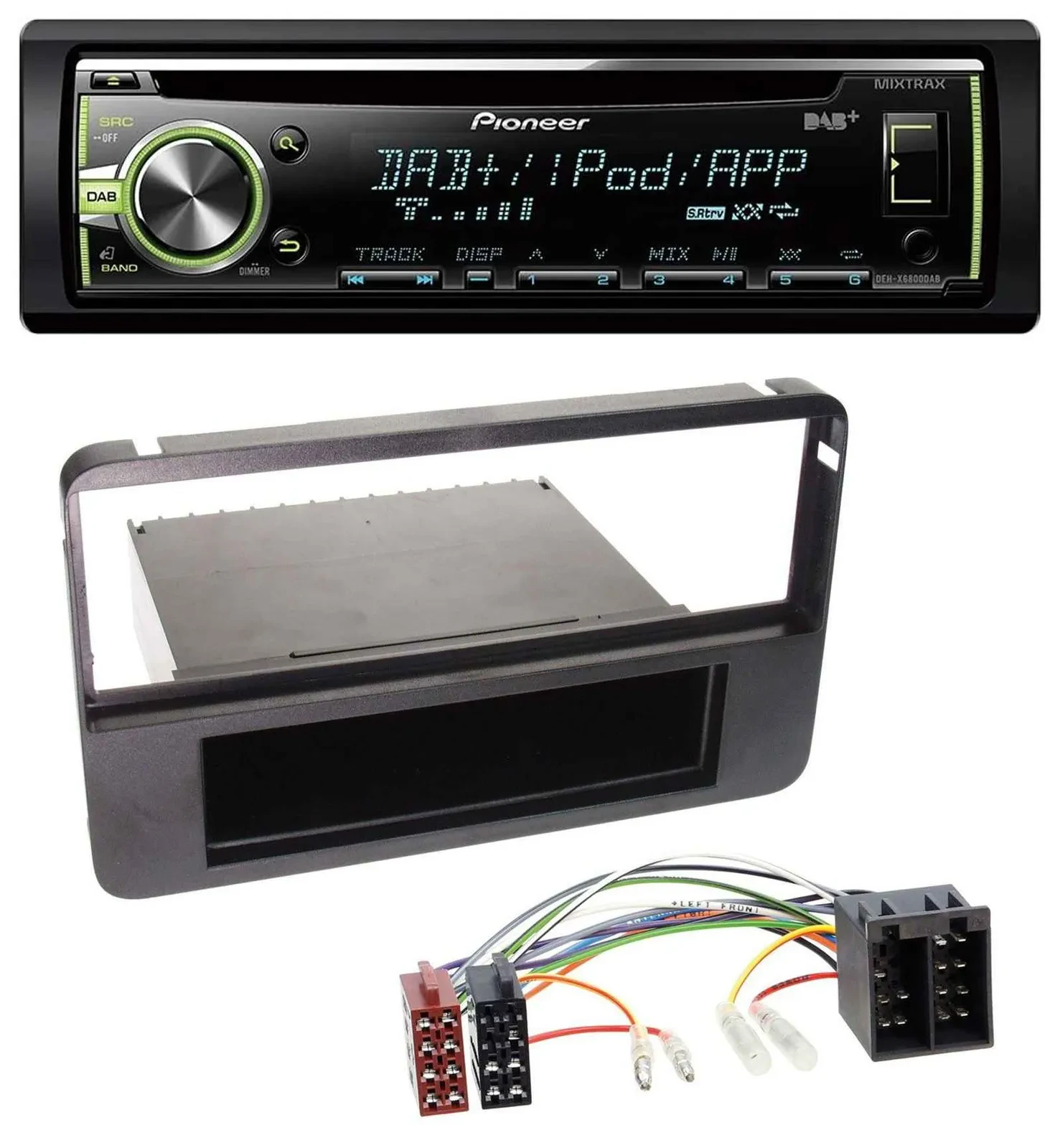 Pioneer DAB USB MP3 AUX CD Autoradio für Alfa Romeo 159 Brera Spider 06-10
