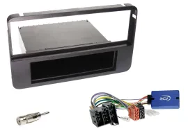 Einbauset CAN-Bus DIN Autoradio für Alfa Romeo 159 Brera Spider 2005-2010 schwar