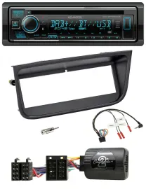 Kenwood Lenkrad Bluetooth DAB USB CD Autoradio für Peugeot 406 2002-2005