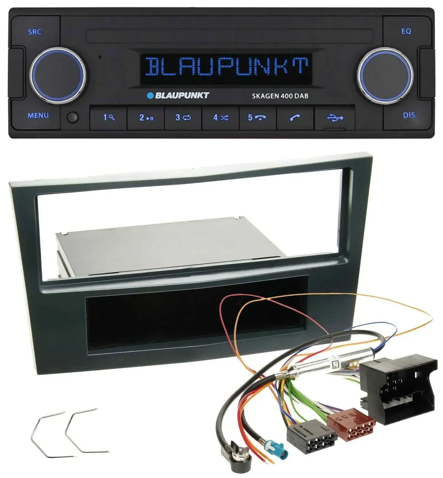 Blaupunkt DAB USB Bluetooth MP3 Autoradio für Opel Corsa D ab 2005 Stealth Schwa