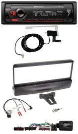 Автомагнитола Pioneer для Ford Mondeo 2000–2002 DAB, USB, Bluetooth, чёрная