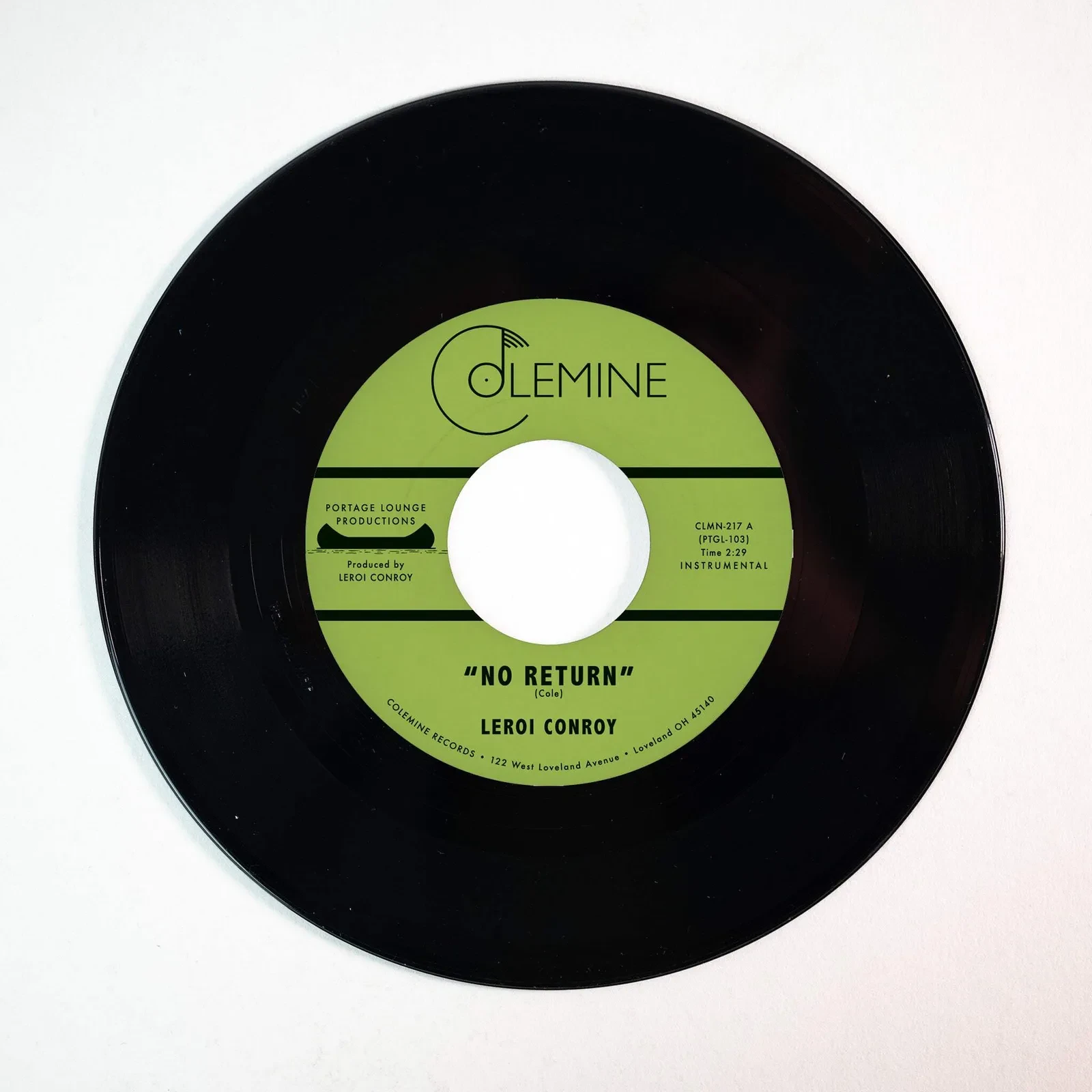 Виниловая пластинка Leroi Conroy – No Return / Path Of Man (Релиз 2025)