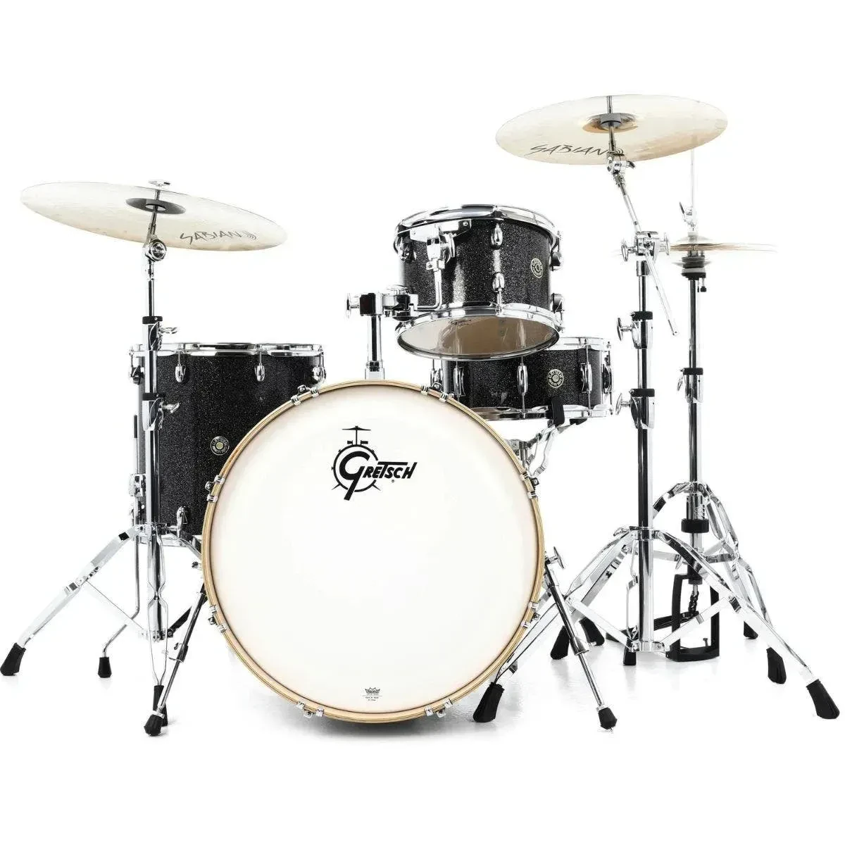 4-Piece Catalina Maple Shell Pack, Black Stardust