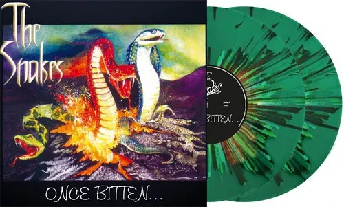 Виниловая пластинка The Snakes - Once Bitten... - Limited Splatter Green Vinyl [New Vinyl LP] Colore