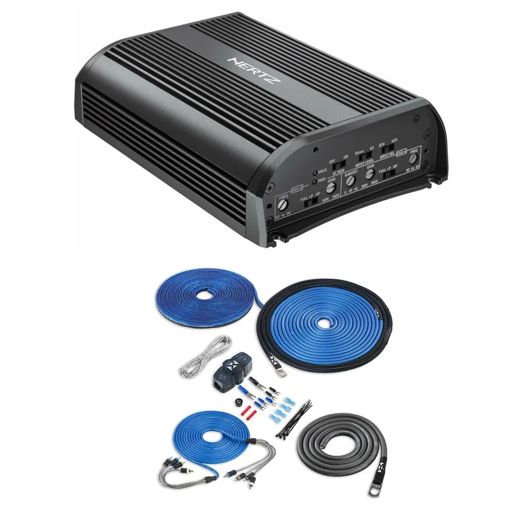 Усилитель мощности Hertz SP 4.500 класс D, 4‑канальный, 600 Вт RMS (набор)