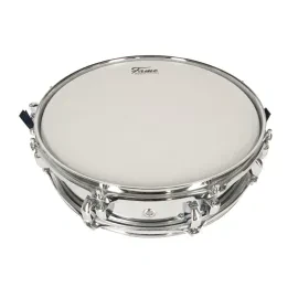 Fame FSSB-35 Piccolo Steel Snare Drum 14x3.5" Verchromt Stahlkessel Double-Lugs