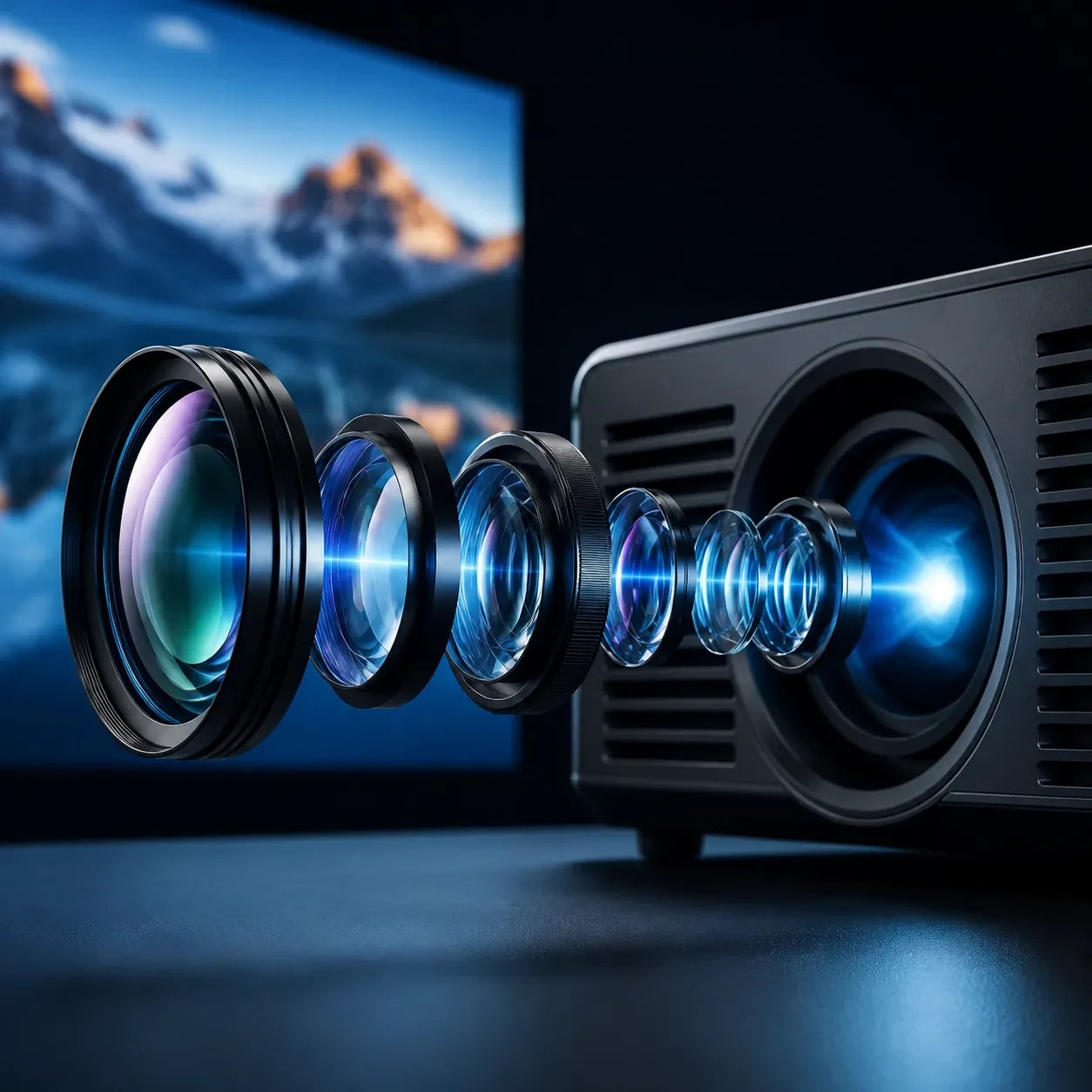 Какой объектив подойдет для 4K проектора
