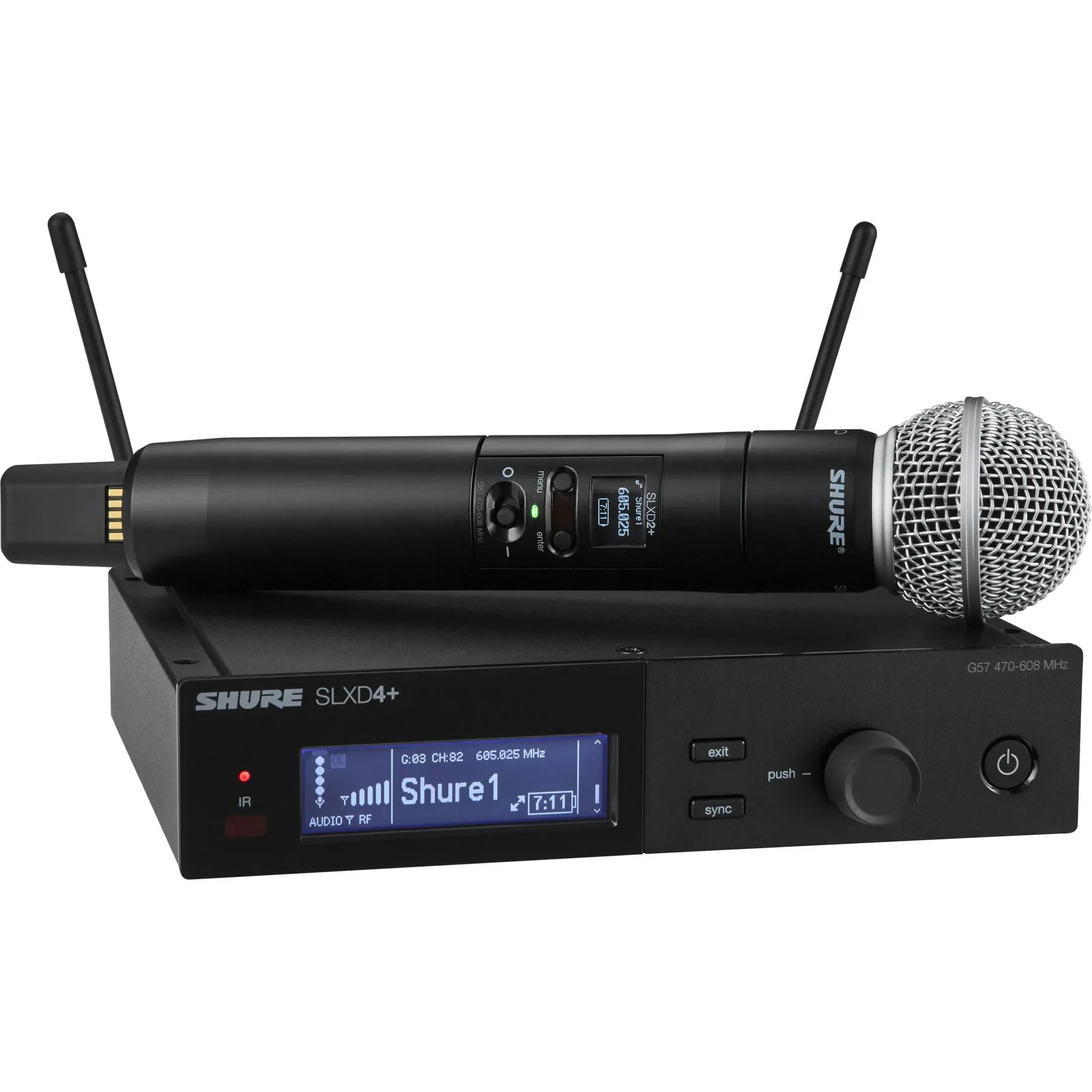 Shure SLXD24+/SM58 Handheld Wireless Microphone System