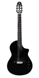 Классическая гитара с подключением Martinez Hispania Black GT с чехлом