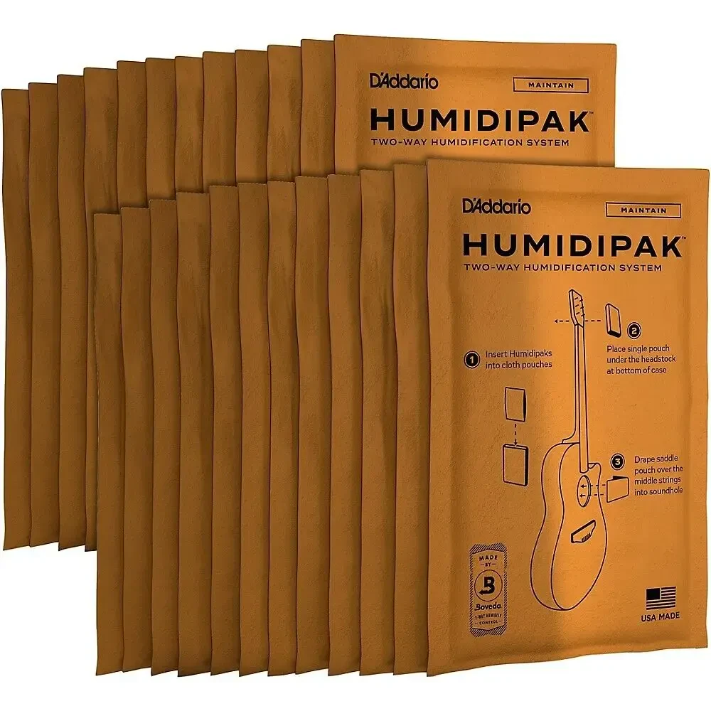 Увлажнитель для гитары D'Addario Humidipak Maintain (набор, 24 шт.)