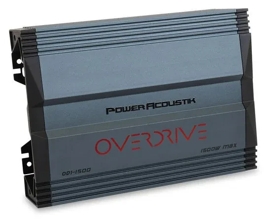 Power Acoustik OD1-1500 Class A/B Overdrive Monoblock Amplifier