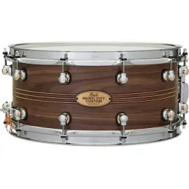 Малый барабан Pearl Music City Custom Walnut 14x6.5 Natural