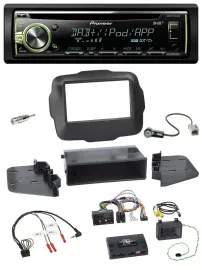 Автомагнитола Pioneer DAB USB MP3 CD для Jeep Renegade (с 2015)