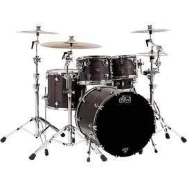 Ударная установка акустическая DW Performance Series 5-Piece Shell Pack Ebony Stain Lacquer w/Chrome Hardware