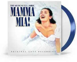 Виниловая пластинка ABBA - Mamma Mia (Original Cast Recording) [New Vinyl LP] Blue, Colored Vinyl, L