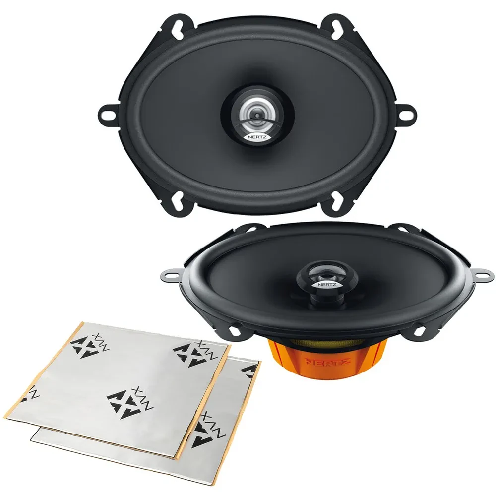Динамик для автомобиля Hertz DCX570.3 5x7", 60W RMS (набор, с шумоизоляцией)