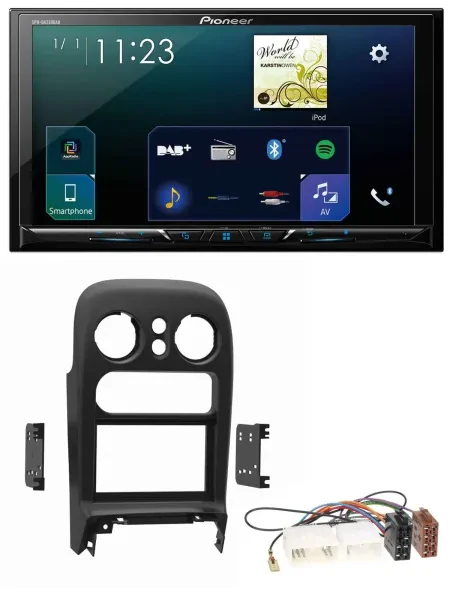 Pioneer MP3 Bluetooth USB 2DIN DAB Autoradio für Mazda MX-5 (1994-1997)