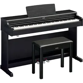 Цифровое пианино классическое Yamaha Arius YDP-165 Traditional Console Digital Piano With Bench Black Walnut