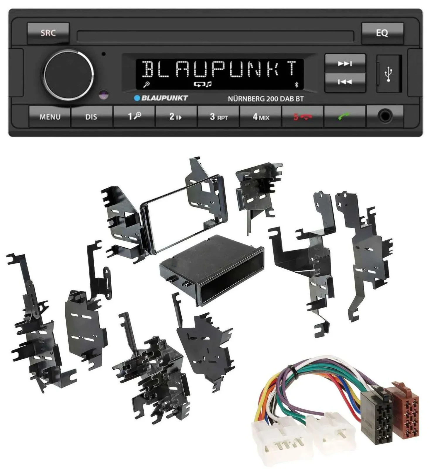 Blaupunkt USB DAB MP3 Bluetooth Autoradio für Toyota Tundra / Celica / FJ