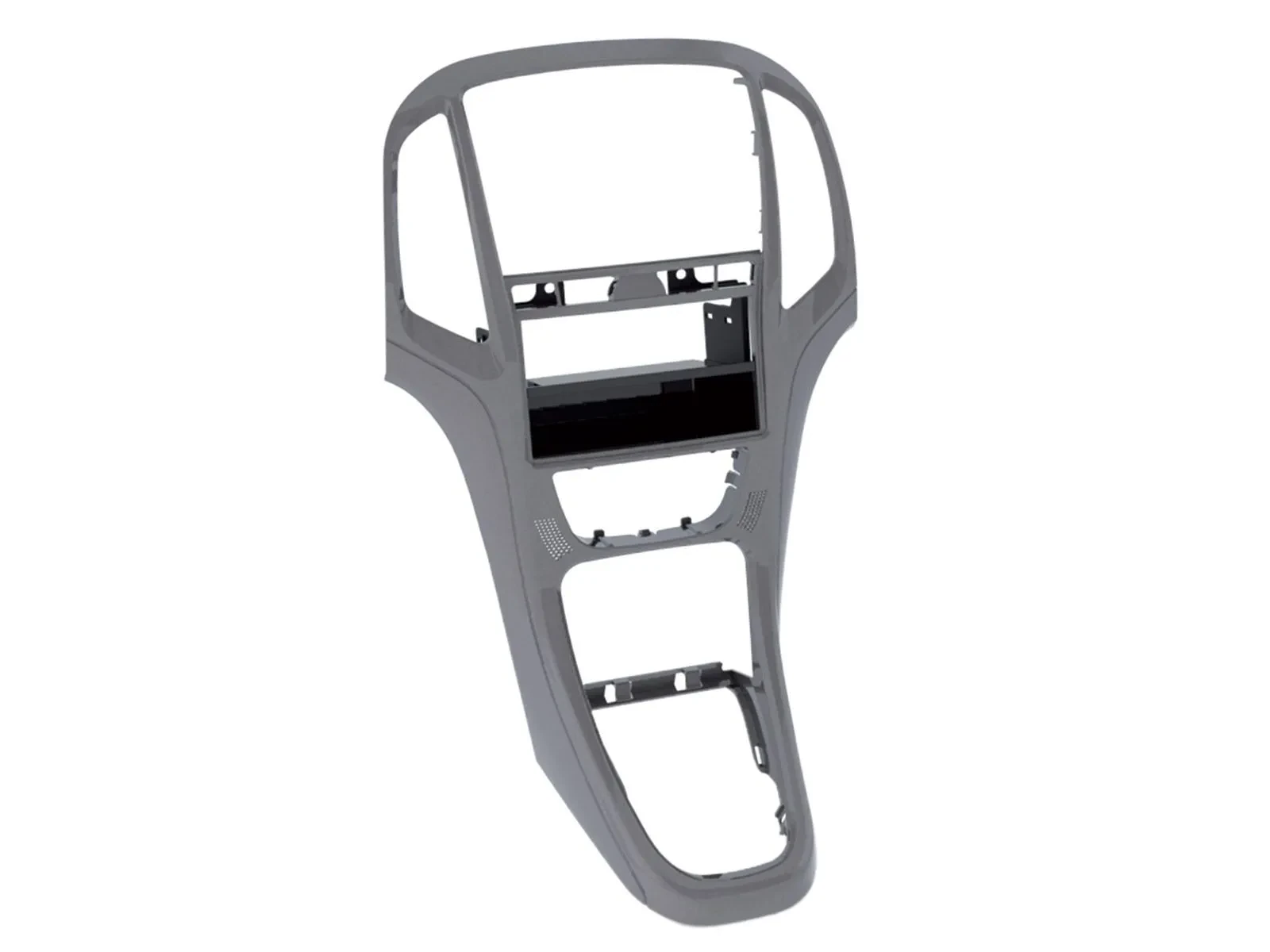 Radioblende DIN Autoradio für Opel Astra J 2009-2016 titan grau