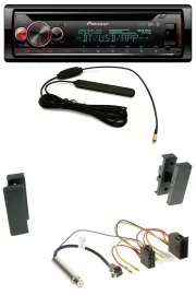 Автомагнитола для Seat Leon, Toledo (1998–2006) Pioneer USB, DAB, MP3, Bluetooth, CD