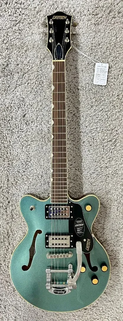 Электрогитара Gretsch G2655T Streamliner Center Block Jr. with Bigsby Double-Cut, серый