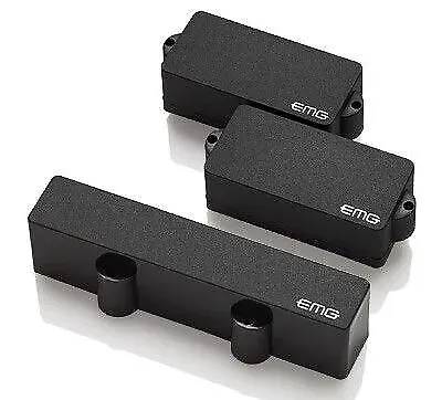 EMG PJHZ Set Passive Three Pickup Set for Bass, Black (2551.00)