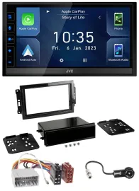 JVC DAB Bluetooth MP3 USB 2DIN Autoradio für Chrysler PT Cruiser 300C Dodge Jeep