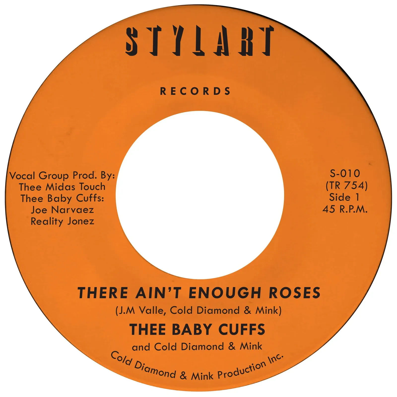 Виниловая пластинка Thee Baby Cuffs & Cold Diamond & Mink – There Ain't Enough Roses (Релиз 2025)