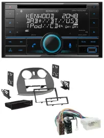 Kenwood CD 2DIN DAB USB MP3 Bluetooth Autoradio für Mitsubishi Eclipse 4G 05-12