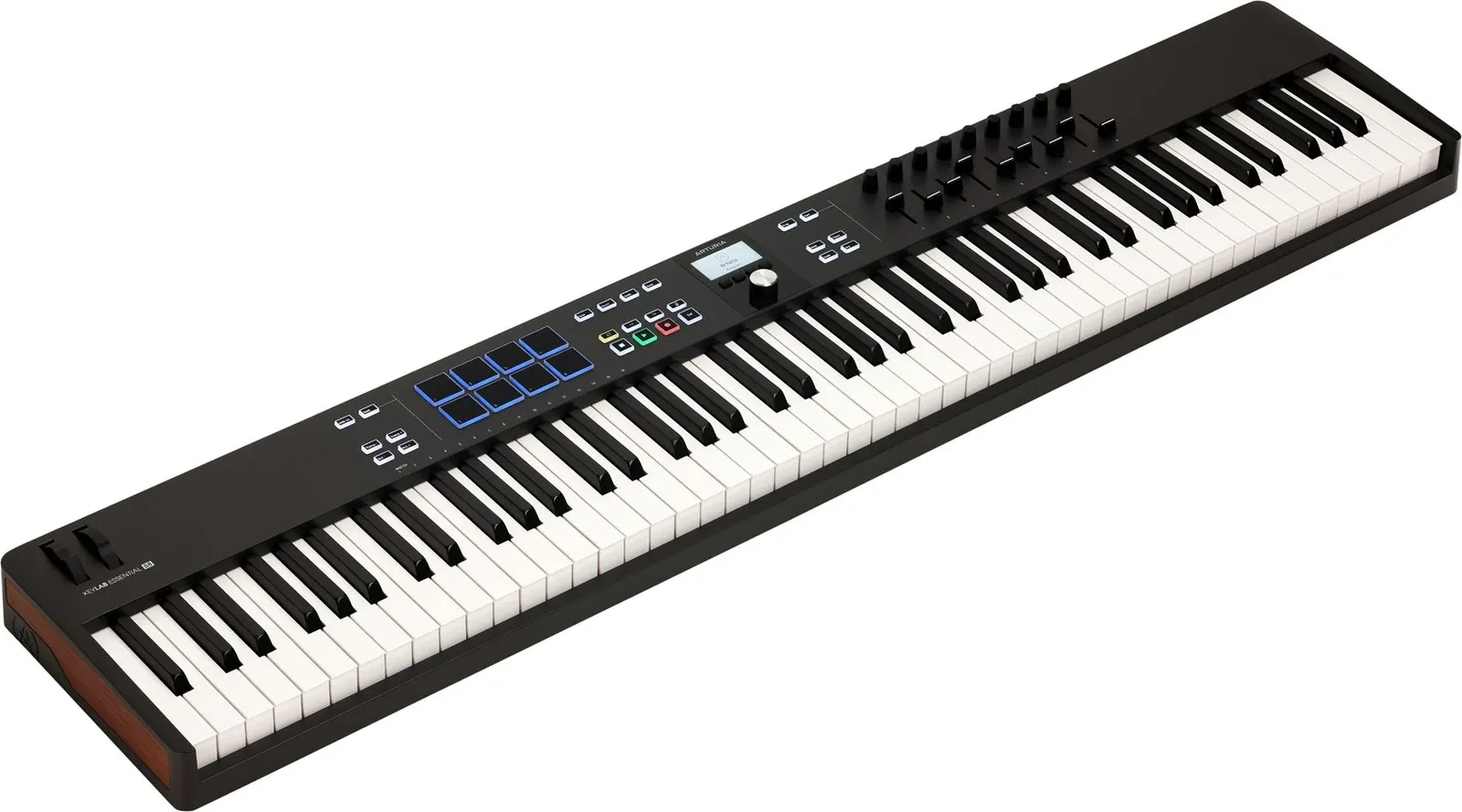 Arturia KEYLAB ESSENTIAL Mk3 88-Key Black Midi Keyboard Controller+Samson Mic