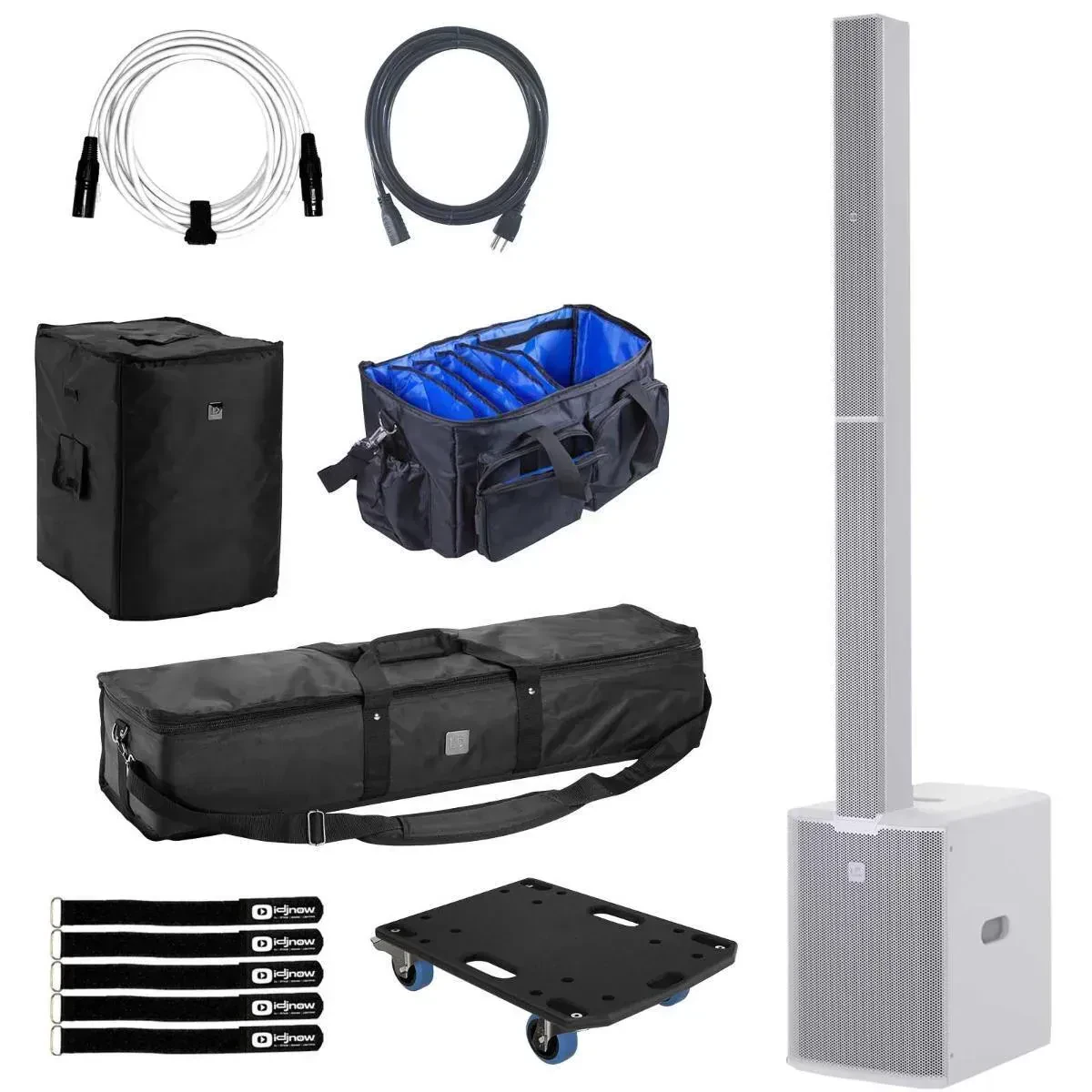 Активная акустическая система для DJ/PA LD Systems MAUI 28 G3 W белый с чехлами