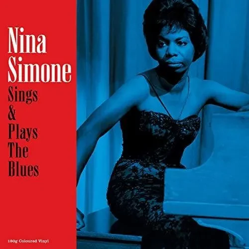 Виниловая пластинка Nina Simone - Sings & Plays The Blues [New Vinyl LP] Blue, Colored Vinyl, 180 Gr