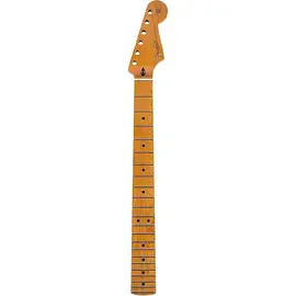 Гриф для электрогитары Fender Roasted Stratocaster Neck Flat Oval Shape, Maple FB