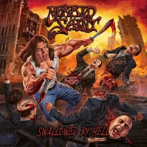 Виниловая пластинка Morbid Saint - Swallowed By Hell - Yellow [New Vinyl LP] Colored Vinyl, Yellow