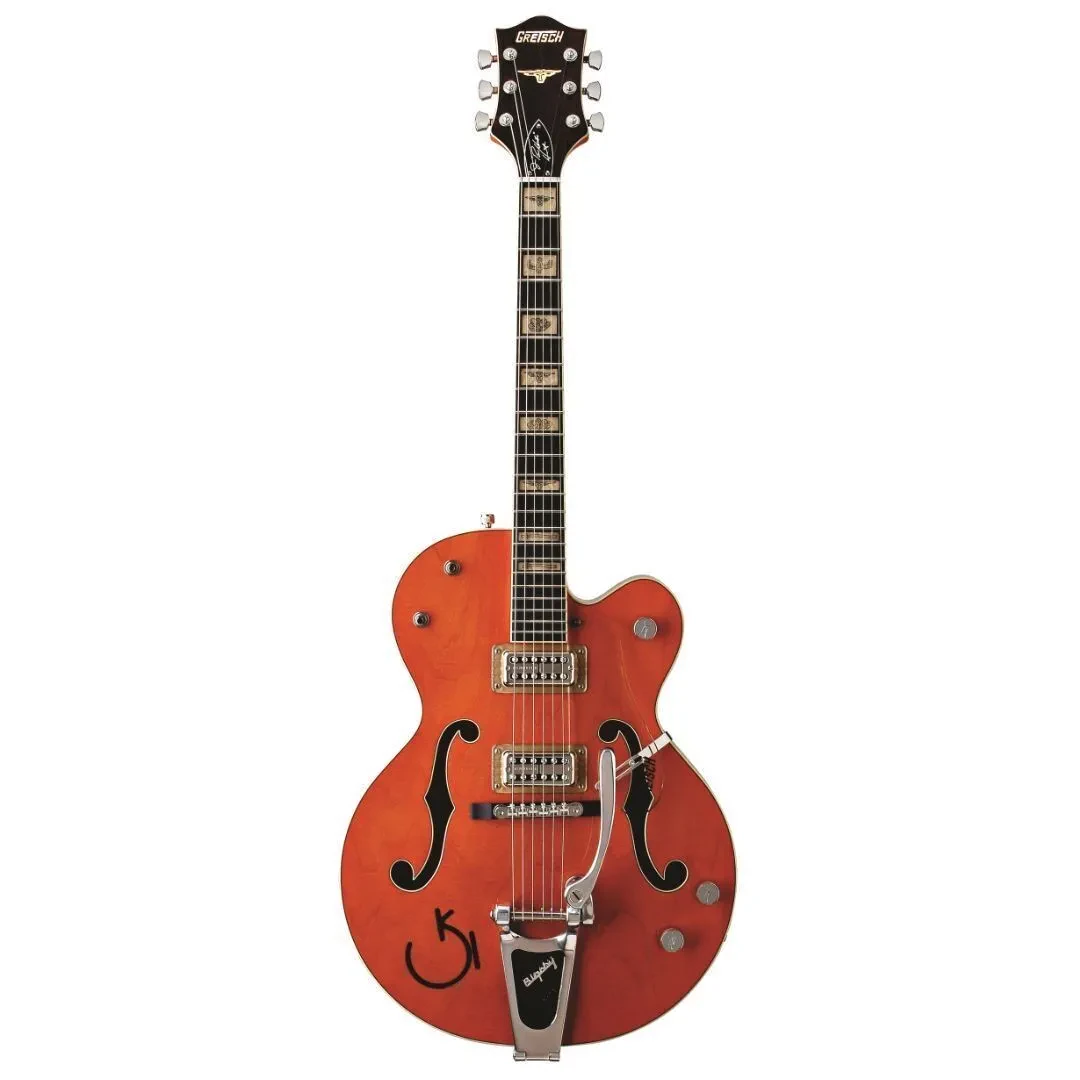 Gretsch G6120RHH Reverend Horton Heat Signature Orange Stain Electric Guitar OB