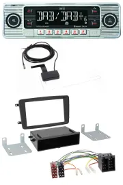 Автомагнитола для Mercedes C‑Class, CLK, Vito, Viano Dietz Bluetooth, USB, MP3, DAB